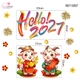 Combo Decal Trang Trí Tết Hello 2027 Song Mùi Phúc Lộc An Khang