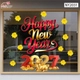Decal Trang Trí Tết Happy New Year Và Đinh Mùi Vàng