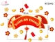Decal Trang Trí Tết Cuộn Thư Xuân An Khang