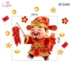 Decal Trang Trí Tết Thần Tài Rước Xuân Đón Tết
