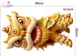 Combo Decal Trang Trí Tết Happy New Year Lân Sư Đón Lộc Phúc Khí Cát Tường