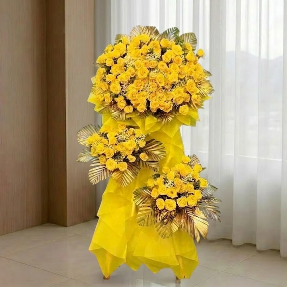 Hoa Khai Trương Vàng Vạn Lộc