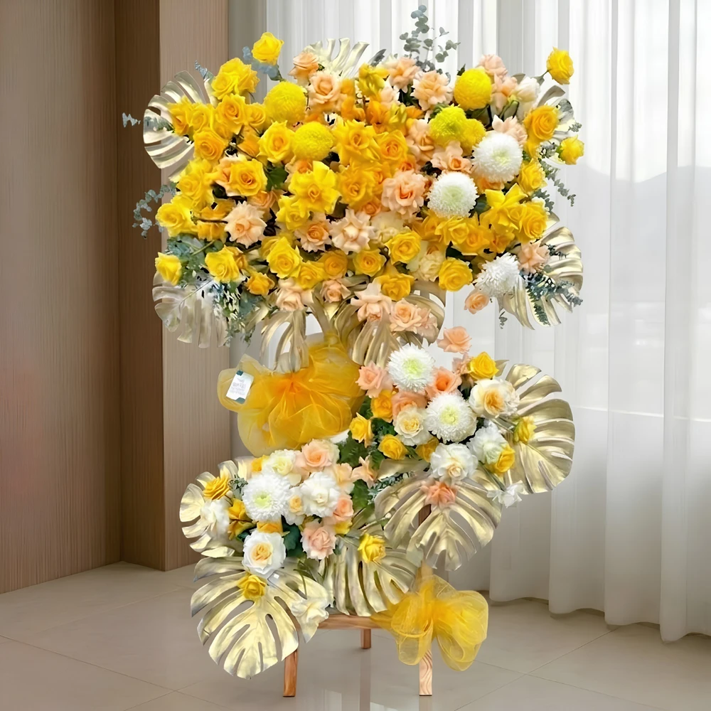 Hoa Khai Trương Vàng Tài Lộc