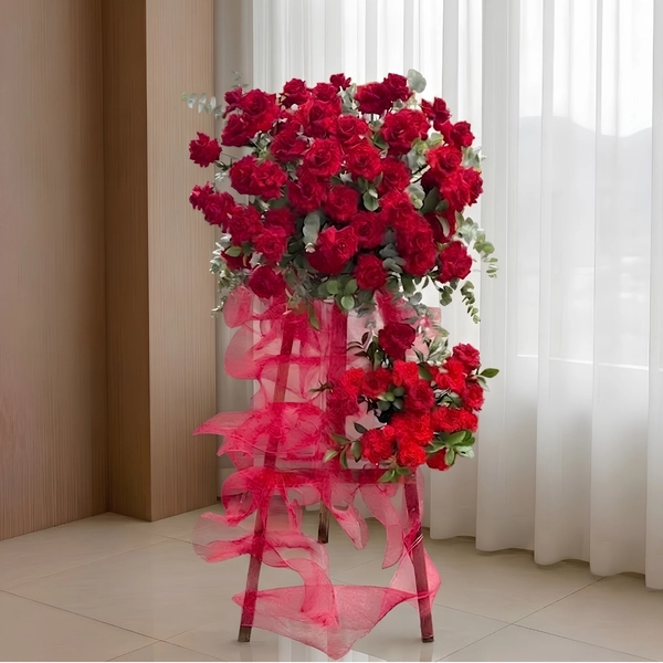 Hoa Khai Trương Đỏ Phát Tài