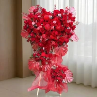 Kệ Hoa Tone Đỏ Khai Trương Vượng Tài Lộc