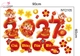 Decal Trang Trí Tết Đàn Dê Đón Năm Mới 2027 An Khang