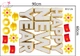 Combo Decal Trang Trí Tết 2027 Kim Mùi Hoàng Kim Và Thần Tài An Khang