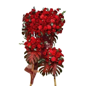 Kệ Hoa Khai Trương Tone Đỏ Thuận Lợi Phát Đại