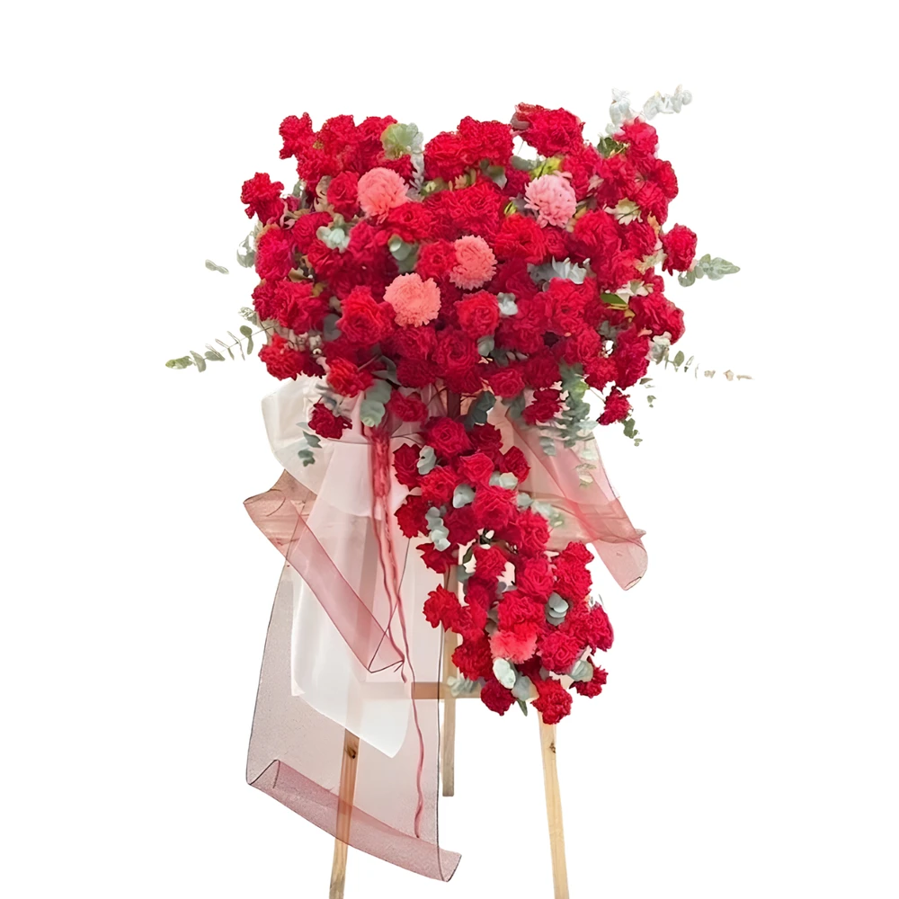 Hoa Tân Gia Đỏ Phát Lộc