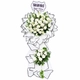Kệ Hoa Viếng Chia Buồn Hoa Hồng Trắng Trang Nhã