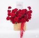Giỏ Hoa Hồng Đỏ Ruby Ngọt Ngào