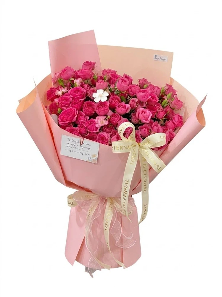 Bó Hoa Hồng Sophia Tươi Ngọt Ngào Hạnh Phúc