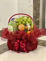 Giỏ Trái Cây Tone Đỏ Thành Công Rực Rỡ