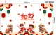 Combo Decal Trang Trí Tết Hai Bé Vui Xuân Và Lân Chúc Phúc 2027