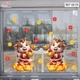 Decal Trang Trí Tết Song Mùi Vượng Tài