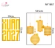 Decal Trang Trí Tết Xuân 2027 Và Lồng Đèn