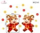 Decal Trang Trí Tết Song Dương Du Xuân Cát Tường