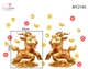 Decal Trang Trí Tết Cặp Dê Vàng Hoàng Kim Phú Quý