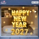 Decal Trang Trí Tết Happy New Year 2027 Phúc Lộc