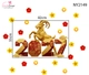 Decal Trang Trí Tết Chú Dê Vàng Khai Xuân Đắc Lộc 2027