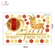 Combo Decal Trang Trí Tết Xuân Đinh Mùi 2027 Vạn Sự Như Ý