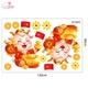 Combo Decal Trang Trí Tết Happy New Year Đinh Mùi 2027