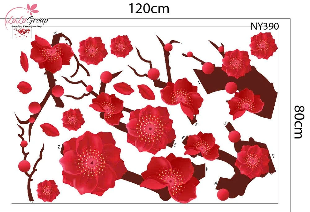 Combo Decal Trang Trí Tết 2027 Thần Tài Cưỡi Dê Rước Lộc Đầu Năm