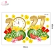 Combo Decal Trang Trí Tết Xuân Đinh Mùi Thần Tài Phúc Lộc 2027