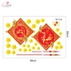 Combo Decal Trang Trí Tết Xuân Đinh Mùi Thần Tài Phúc Lộc 2027
