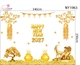 Combo Decal Trang Trí Tết Cây Thần Tài 2027