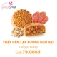 (NH0) Bánh Trung Thu KIDO Thập Cẩm Lạp Xưởng Ngũ Hạt 0 Trứng 150g