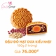 (DD1) Bánh Trung Thu Kido Đậu Đỏ Hạt Dưa Kiểu Nhật 1 Trứng 150g