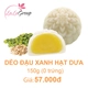 (DDX) Bánh Trung Thu Kido Dẻo Đậu Xanh Hạt Dưa 0 trứng 150g