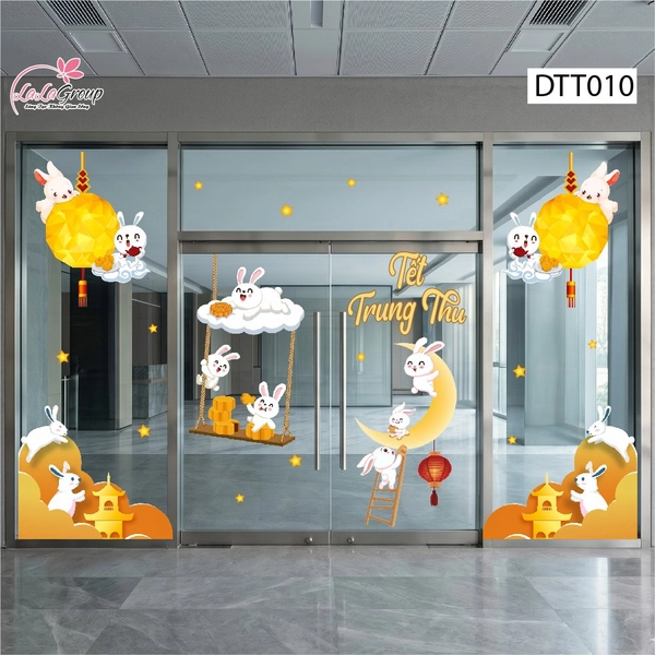 Combo Decal Trang Trí Trung Thu Cung Trăng Tinh Nghịch