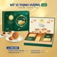 (CB4) Hộp 4 Bánh Trung Thu Kido Mỹ Vị Thịnh Vượng Xanh Lá