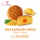 (DR1) Bánh Trung Thu Kido Đậu Xanh Sầu Riêng 1 trứng 150g
