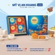 (CB8) Hộp 4 Bánh Trung Thu Kido Mỹ Vị An Khang Xanh