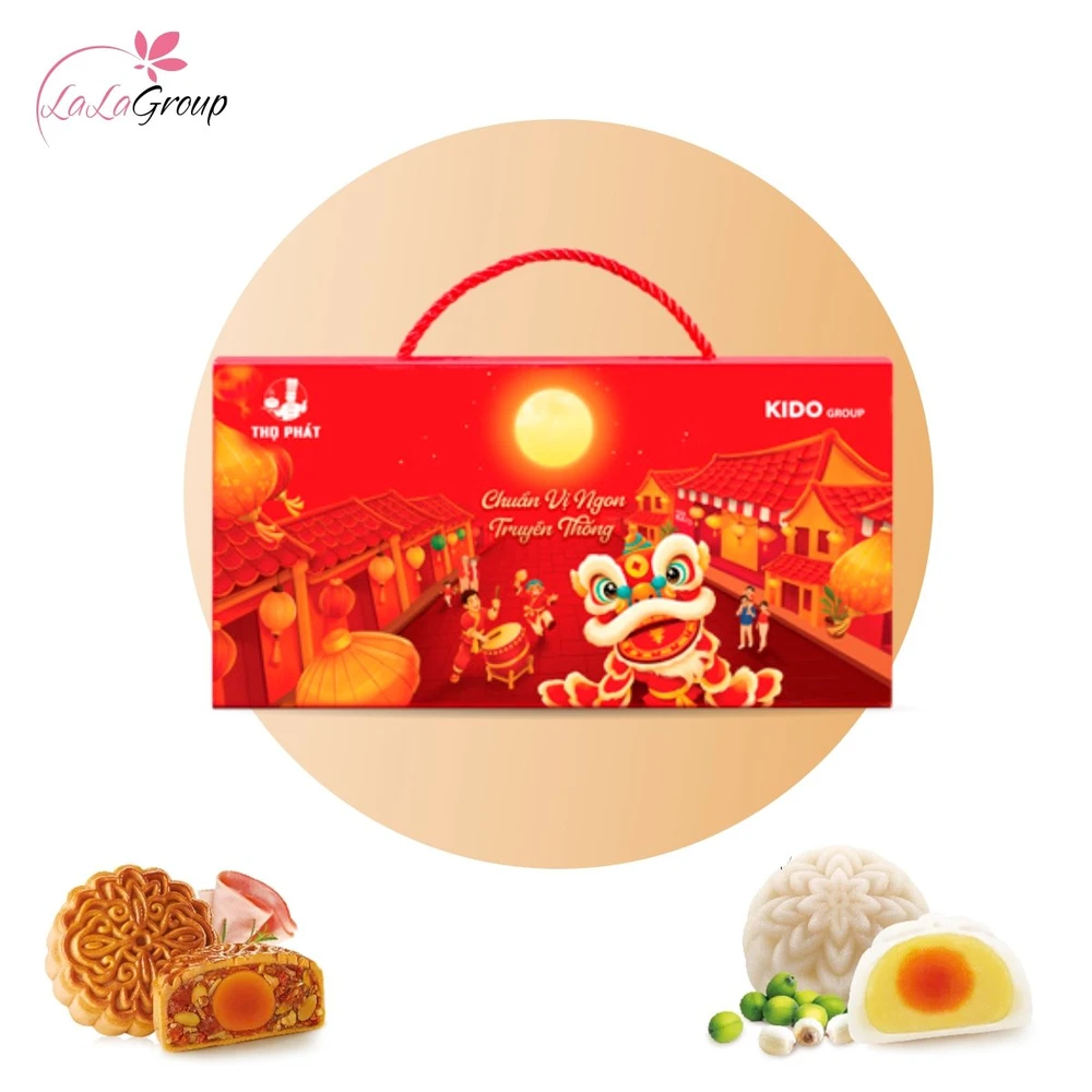 Hộp 2 Bánh Trung Thu Thọ Phát Tâm An