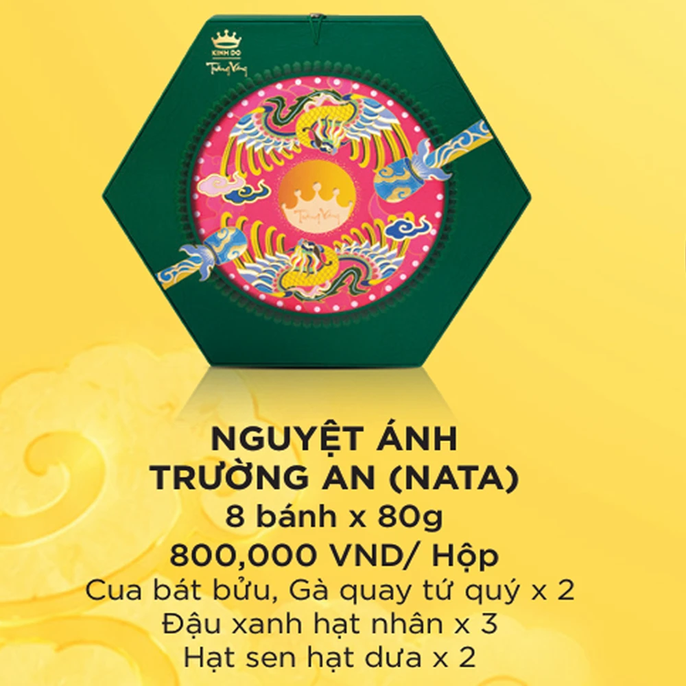 (NATA) Bánh Trung Thu Kinh Đô Trăng Vàng Nguyệt Ánh Trường An