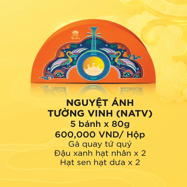 (NATV) Bánh Trung Thu Kinh Đô Trăng Vàng Nguyệt Ánh Tường Vinh
