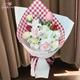Bó 12 Bông Hoa Hồng Tỷ Muội Mix Hoa Tulip Đáng Yêu