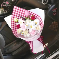 Bó 12 Bông Hoa Hồng Tỷ Muội Mix Hoa Tulip Đáng Yêu