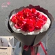 Bó hoa hồng sáp thơm sắc đỏ thanh lịch