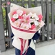 Bó Hoa Ly Kép Hồng Mix Hoa Sáp Tone Hồng Xinh Xắn