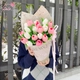 Bó Ốc Quế Hoa Hồng Sáp Tỷ Muội Mix Nơ Ngọt Ngào