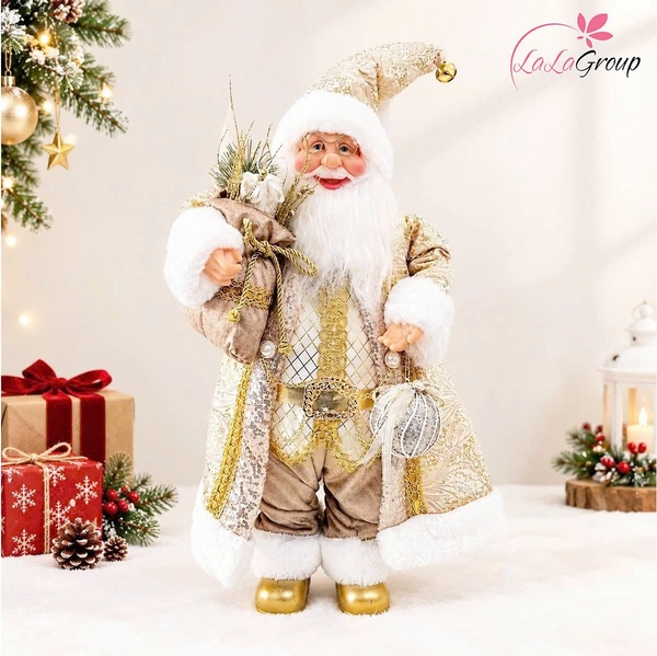 Mô hình Ông Già Noel Trang Trí Cây Thông Size 80cm