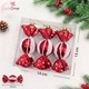 Set kẹo đỏ xinh xắn trang trí cây thông noel