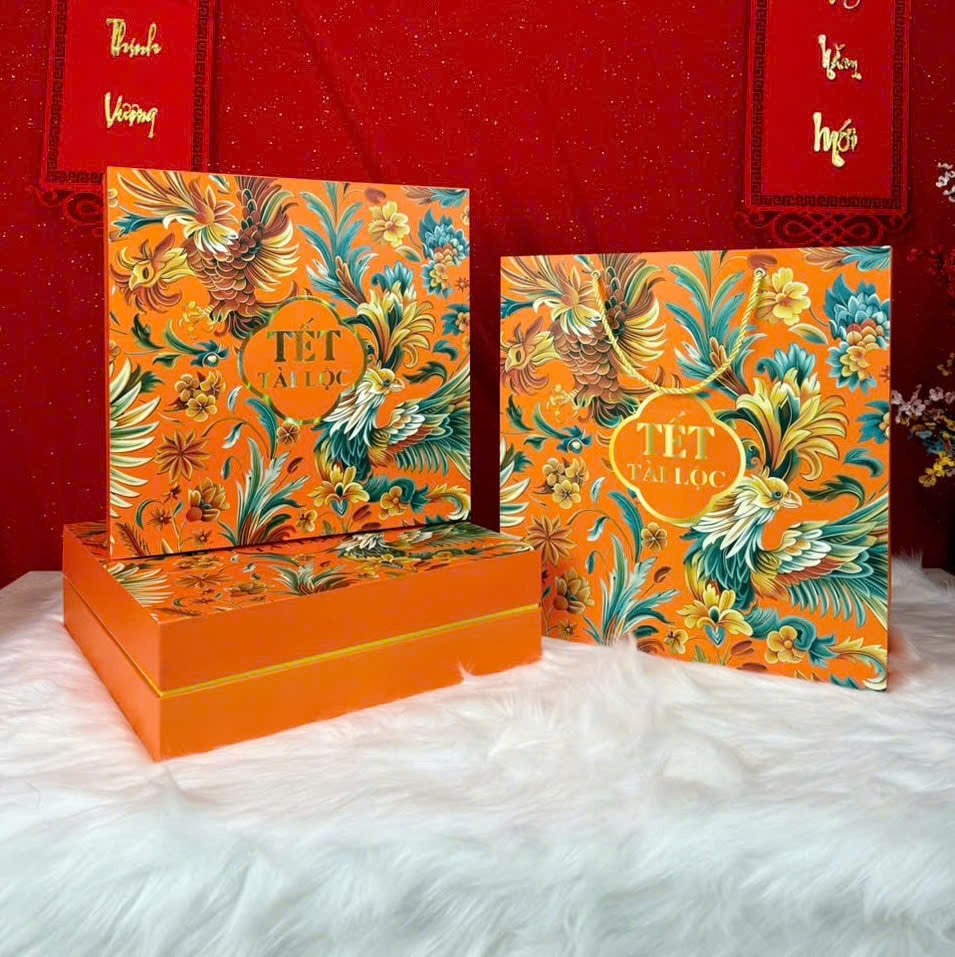 Hộp Quà Tết Cao Cấp Tết Tài Lộc