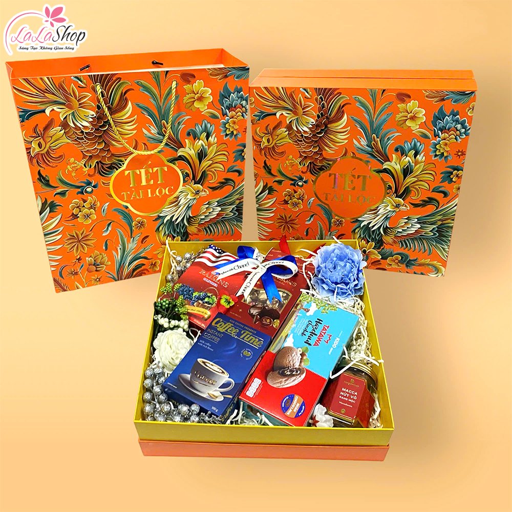 Hộp Quà Tết Cao Cấp Tết Tài Lộc