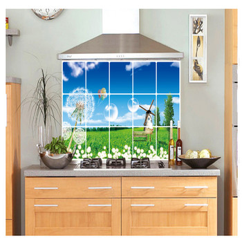 Dán bếp cối xây gió